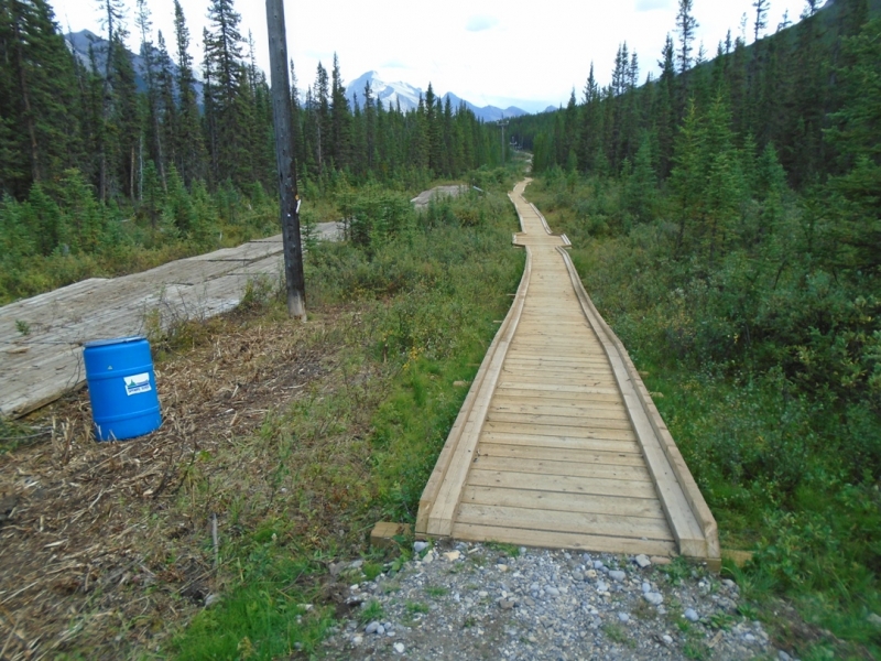 High Rockies trail