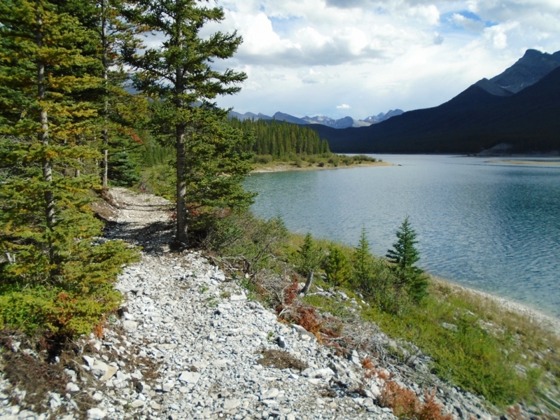 High Rockies trail