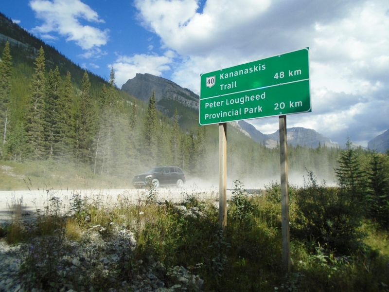 High Rockies trail