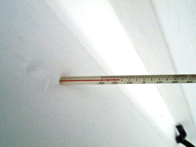 Snow temperature