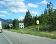 Trans Canada Hwy between Canmore and Banff