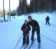 Bryn and dad (Darren)at Canmore Nordic Centre