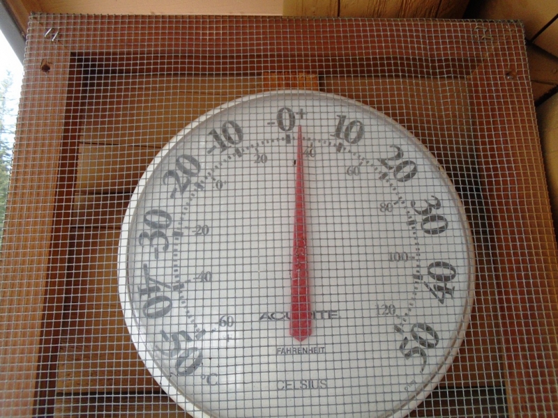 Pocaterra temperature