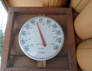 Temperature at Pocaterra at 5:30 pm