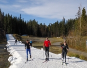 Skiers from Blackjack ski club in Rossland BC are getting a headstart on the season