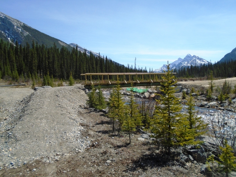 High Rockies trail