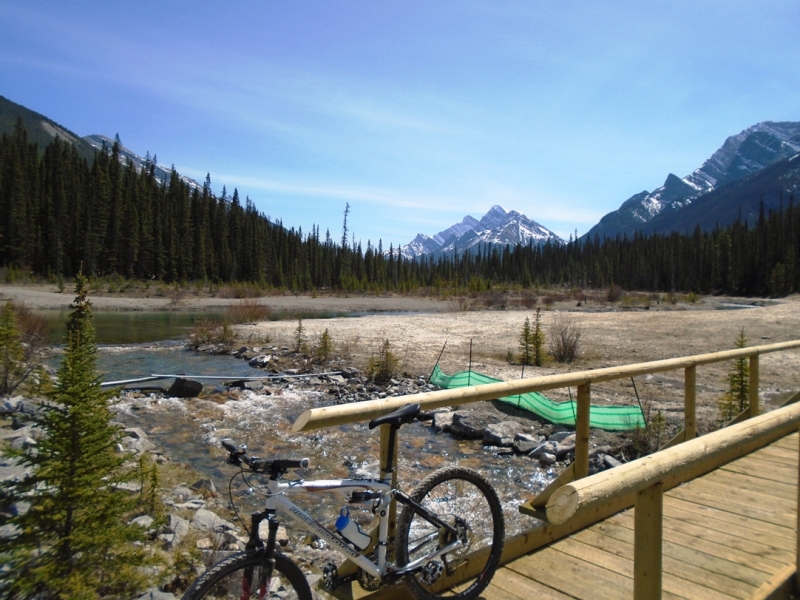 High Rockies trail