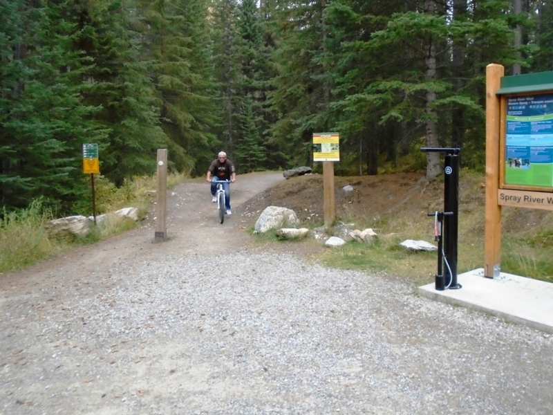 Spray river west trailhead