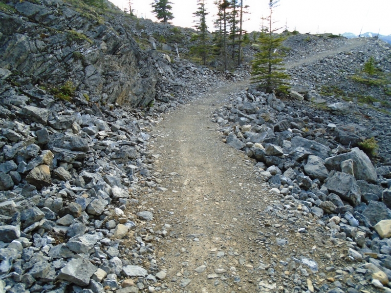 High Rockies trail