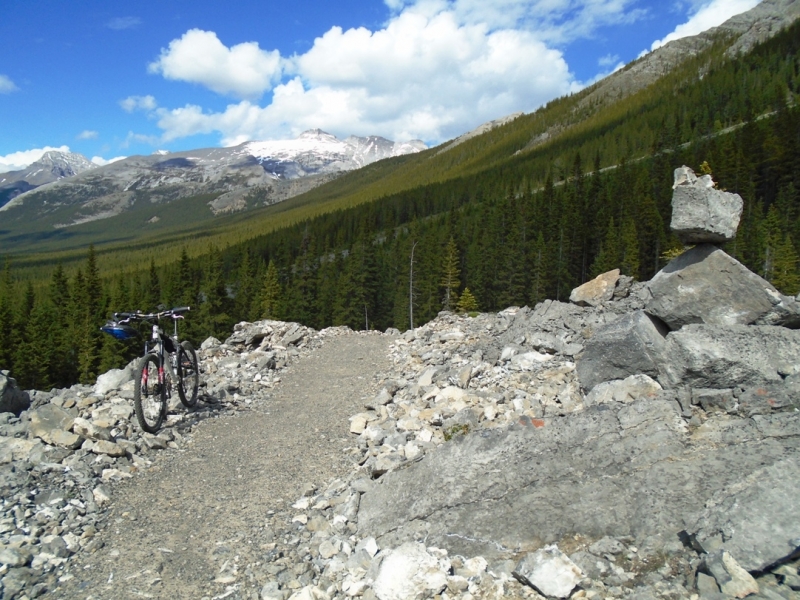 High Rockies trail