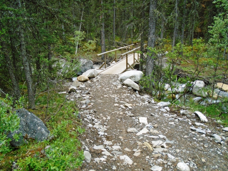 High Rockies trail