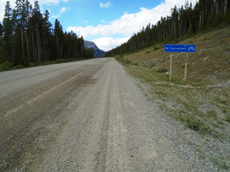 High Rockies trail