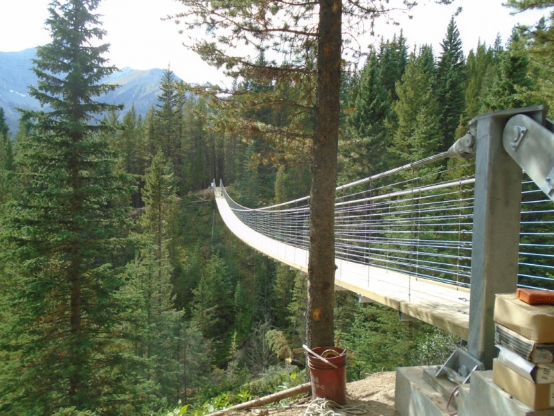 High Rockies trail