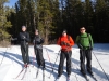 I met this group of skiers near the Marmot junction. Originally from Norway and France, they all make Calgary home now.