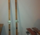 Wooden skis