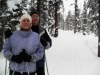 Kim and Keith from Calgary were enjoying the nice weather and good snow on Fairview