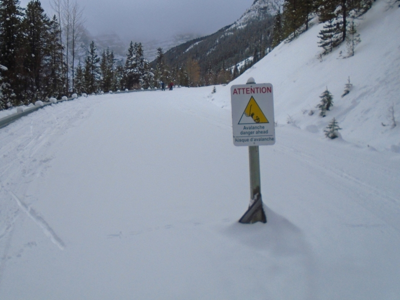 Moraine Lake road