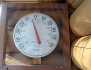 Temperature at Pocaterra hut at 11:30 a.m.