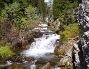 You\'ll see some impressive cascades on Rummel creek