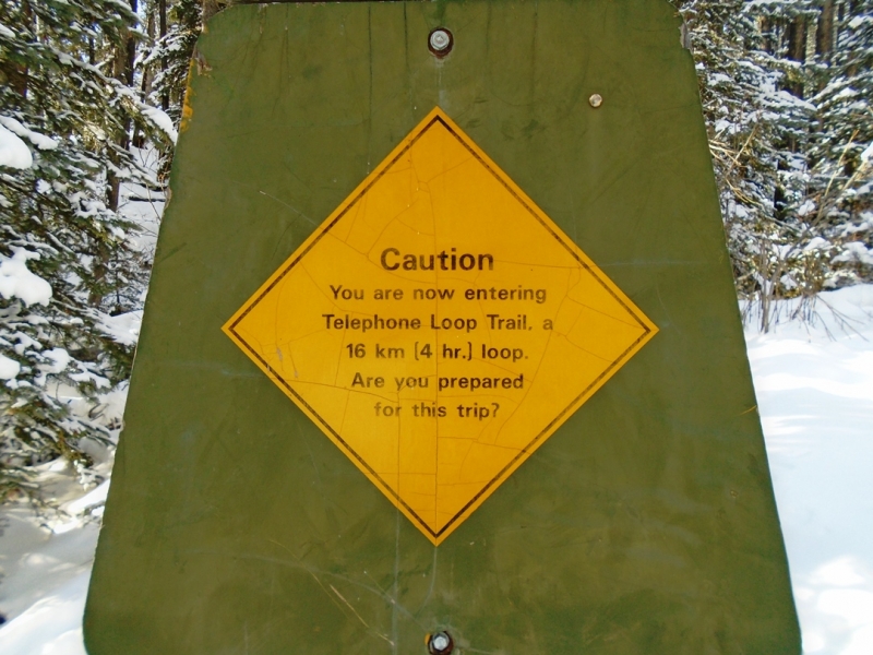 Telephone trail