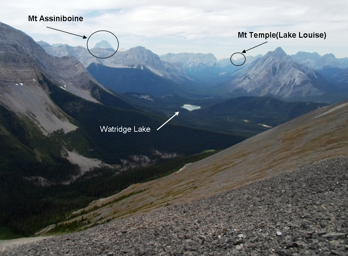 Views from tent ridge