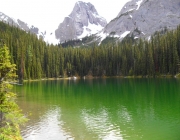 If you can find the trail to Commonwealth Lake, this is what you\'ll see when you get there