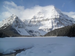 Shadow Lake and Mt Ball (file photo from 2011)
