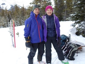 Scott and Elaine at Skogan pass summit