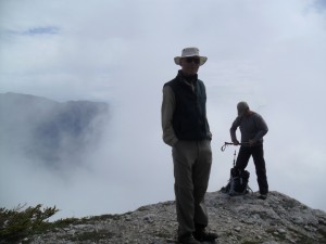 Ray and Doug on the summit of Grassi knob