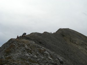 Lots of people on the ridge today(photo by Mary)