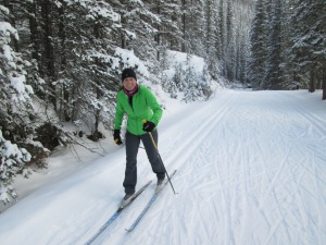 Leslie on Spray river west, about 3K from Banff