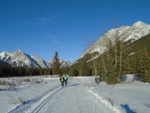 The Bill Milne is one of the most scenic ski trails on earth