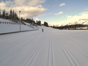 Training grid at Canmore Nordic Centre