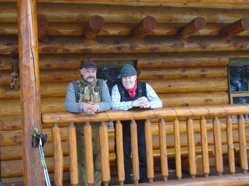 John(the caretaker) and Stephen(the cook) at Sundance Lodge