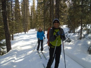 Phil and Karen from Edmonton on the Pipestone loop