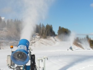 Snowguns at Canmore Nordic Centre