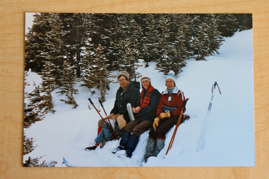 "Blast from the past -- Sunshine Meadows in March 1986 (with my parents, Dad took the photo)" Photo entry from last year's contest by Diana Piggott