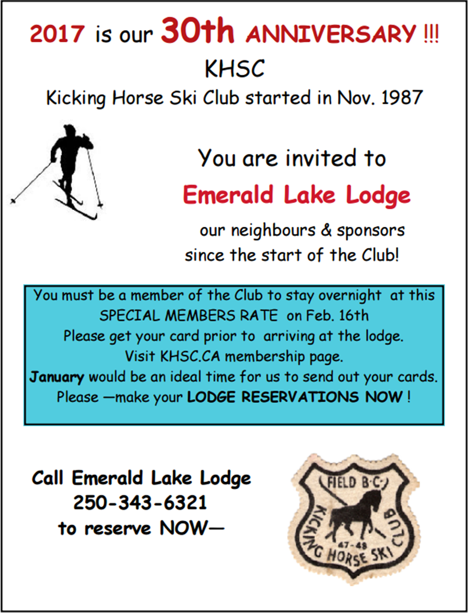Kicking Horse Ski Club